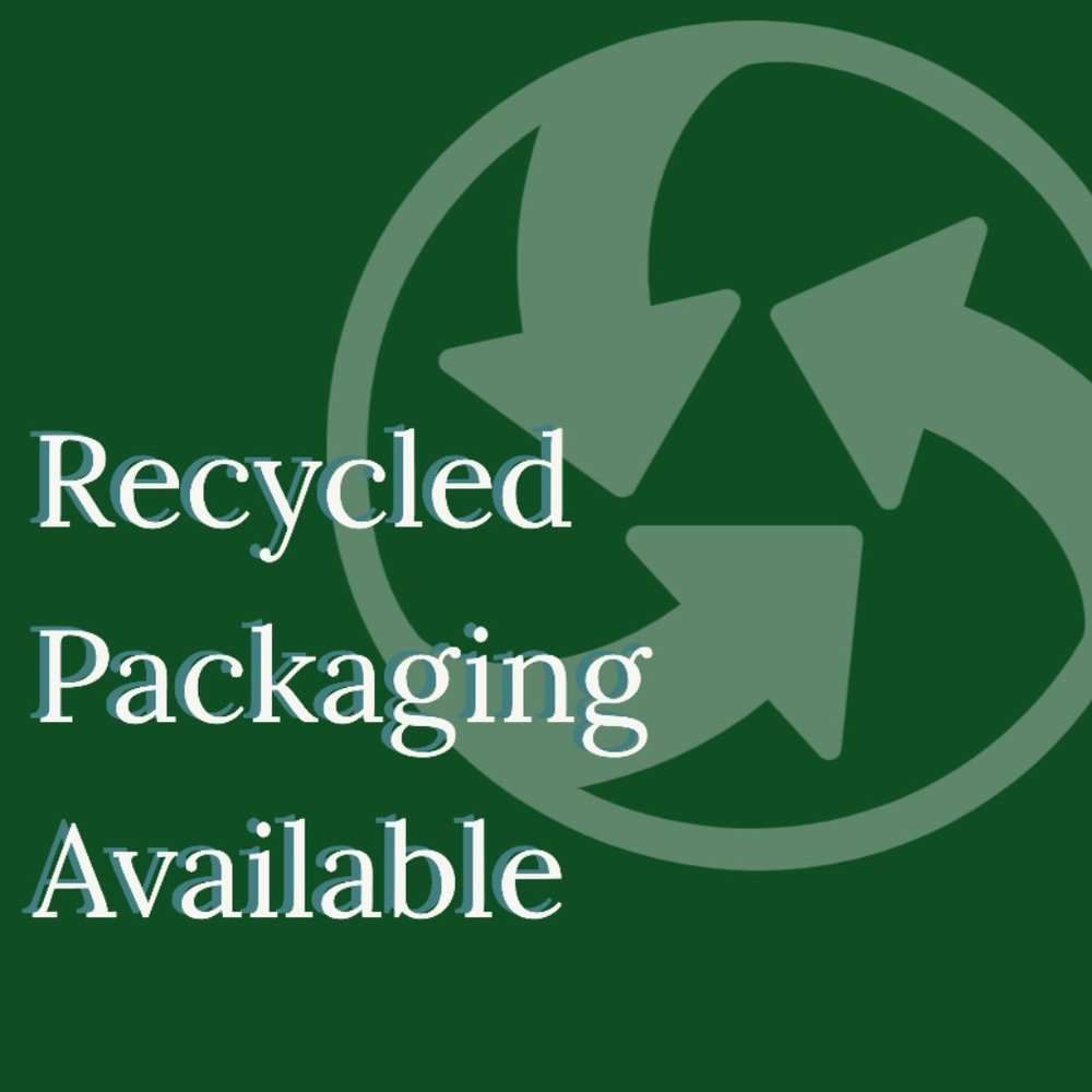 Recycled Packaging Available